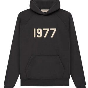 FEAR OF GOD ESSENTIALS HOODIE 1977 IRON